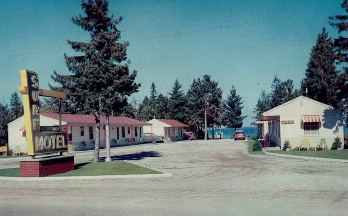 Surf Motel - Old Postcard (newer photo)